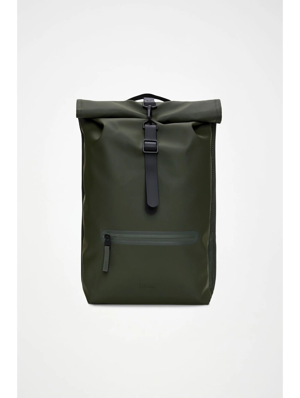 NWT Rains Evergreen Rolltop Rucksack - Picture 3 of 8
